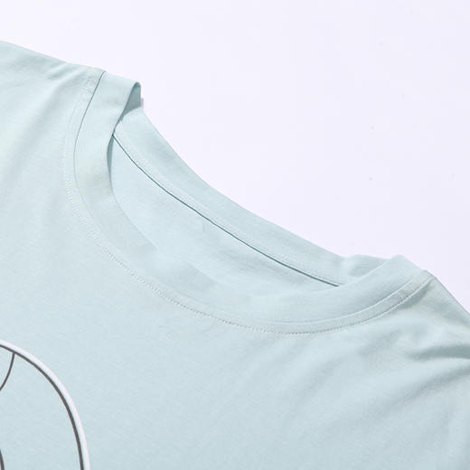 都市丽人都市锋尚舒适外出春夏睡衣男凉感无尘棉家居服薄款短袖短裤男士套装FH42A5 商品图7