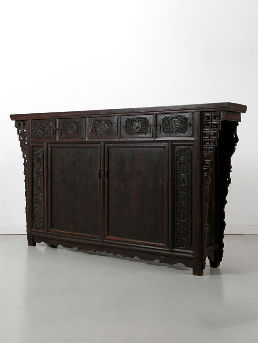 华伦古典家具 连体柜 玄关柜 储物柜 明清家具 商品图2