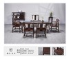 黑檀实木系列六件套茶桌（一桌一主人椅四副椅） 商品缩略图2