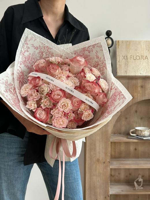 午后红茶/繁花包装纸（10张/包）防水动物粉色（20张） 商品图1