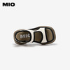 MIO米奥夏季凉鞋韩版拼色中跟沙发厚底时髦质感女凉鞋M243130621 商品缩略图3