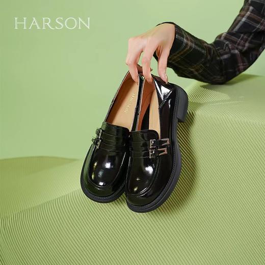 【HARSON】 B3F |  哈森24新品舒适高邦板鞋女休闲鞋HC240302 商品图3