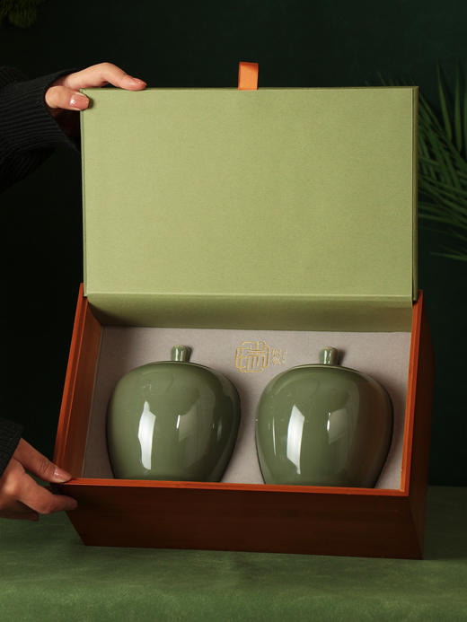 瑞气竹盒【双瓷罐】100元一套/共8套 商品图1