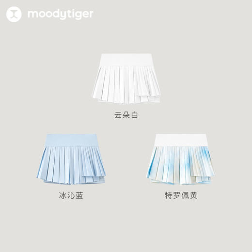 【24年夏新品】moodytiger儿童半身裙24年春夏新款女童休闲时尚防走光短裙	 41211801 商品图4