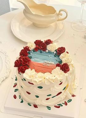 【生日蛋糕】复古花园蛋糕