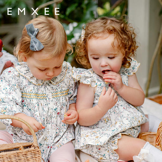 【宝宝服饰】EMXEE嫚熙女童吊带套装 商品图1