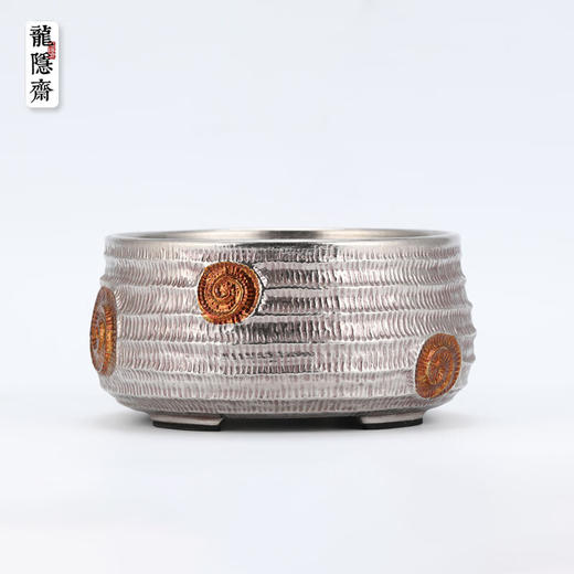 厂家直发/龙隐斋 【铁包银】螺纹静音电陶炉煮茶 1000W大功率德国炉芯可定时 商品图0