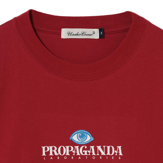 UNDERCOVER TEE PROPAGANDA EYE 短袖圆领字母印花T恤 商品图1