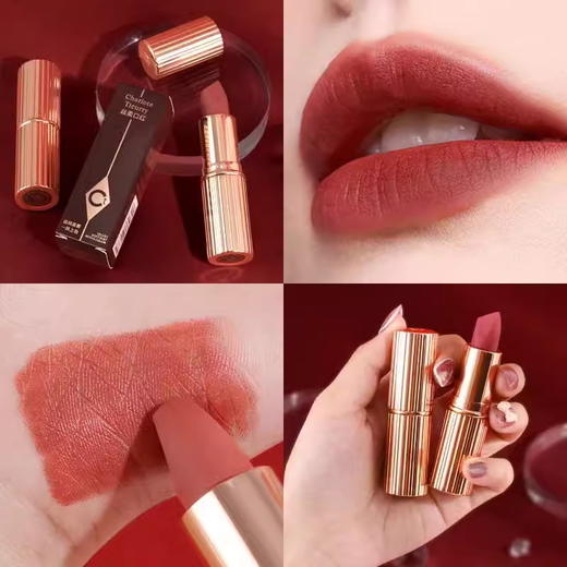 CT口红唇膏吻痕/枕边话小样1.1g摩登雾感丝绒豆沙伪素颜不易掉色 商品图7