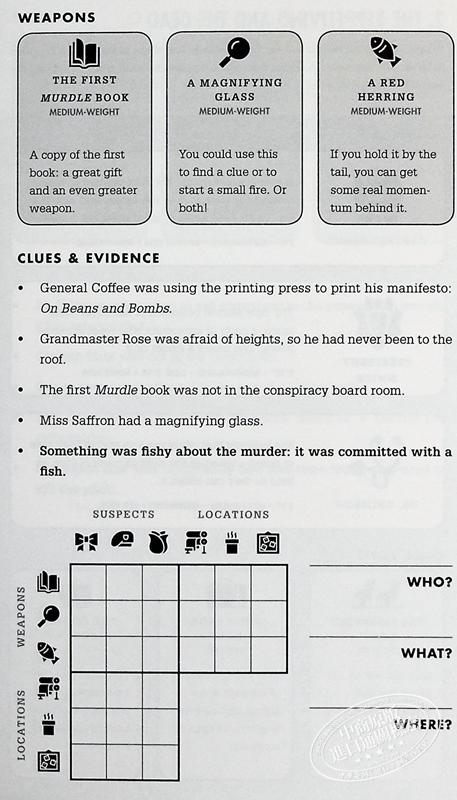 【中商原版】谋杀 100个谋杀神秘逻辑谜题 Murdle More Killer Puzzles 英文原版 G T Karber 侦探推理解密 解谜游戏 商品图7