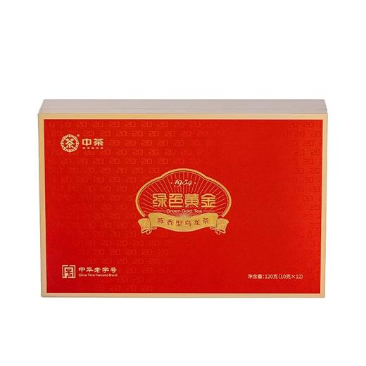 中茶海堤XMCH0001S绿色黄金陈香型乌龙茶120g/礼盒 商品图4