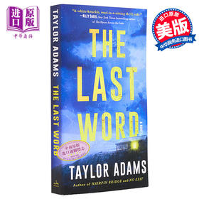 预售 【中商原版】末后的话 The Last Word 英文原版 Taylor Adams 悬疑惊悚 悬疑与推理小说 奇幻恐怖小说 流行小说