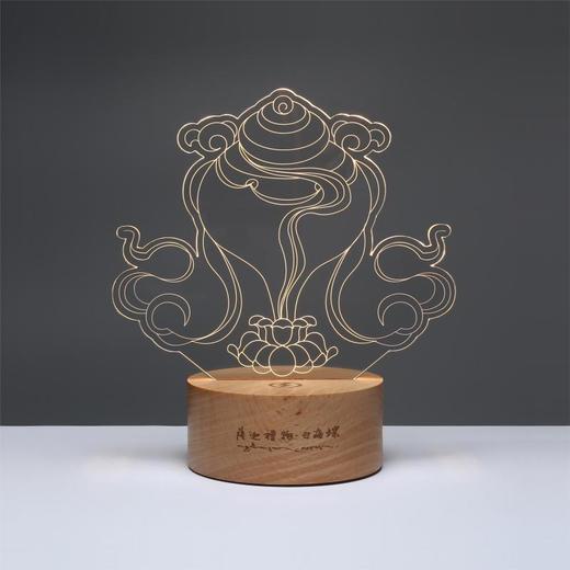 萨迦礼物【白海螺】小夜灯 LED便携可充电小众精致礼物 醍醐原创 商品图3