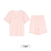 都市丽人亲情蜜语生活家居春夏睡衣女凉感无尘棉家居服薄款短袖短裤女士套装LH49A4 商品缩略图14