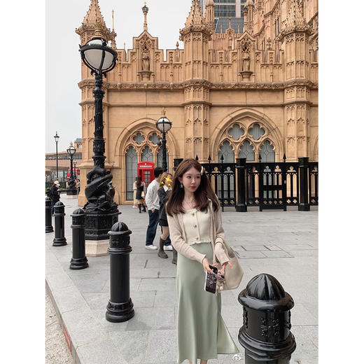 金蘑菇菇 桃乐丝下午茶 / 早春氛围感美人 可爱贵气吊带纯欲内搭 商品图4