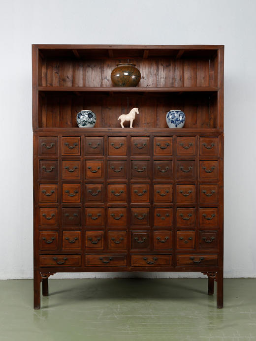 华伦家具明清古董药柜中式榉木老家具老物件斗柜旧家具收藏 商品图0