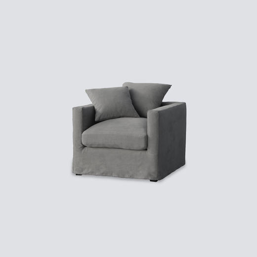 NS家居nsfurniture布艺单人沙发NSSF-5294-90 KD NS A032-17-5 商品图0