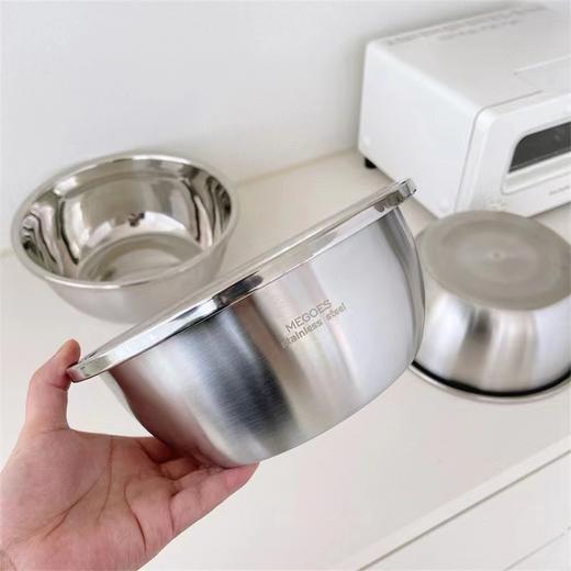 不锈钢三件套沙拉盆/果蔬盆同款外网US $87.28折算内网RMB557 商品图6