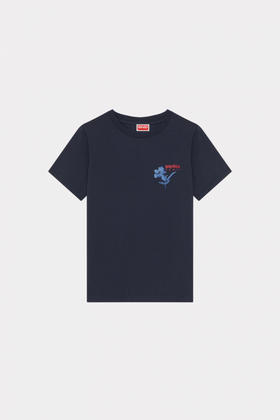 【特价商品不退不换】KENZO T恤女  FE52TS1044SO-77 MIDNIGHT BLUE.