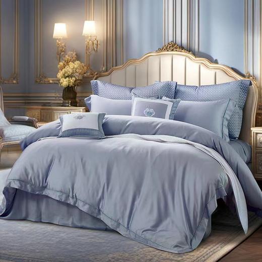 【春上新】10楼 富安娜 天丝四件套-百花深  吊牌价3680-3980元 活动价1399-1499元 商品图1