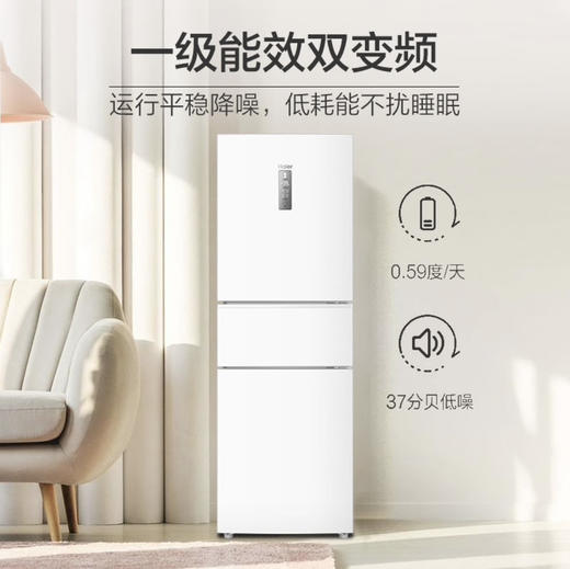 海尔（Haier）冰箱 BCD-255WLHC35EWVU1 商品图1