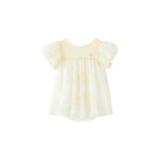 【商场同款】英氏女宝宝可爱连身衣夏季凉爽三防婴儿衣服2024新款 商品图4