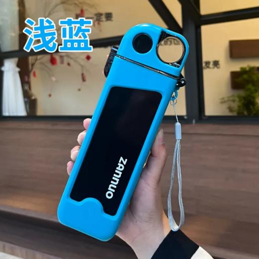 创意水杯带吸管女学生韩版简约个性潮流杯子便携随手杯高颜值水壶 商品图8