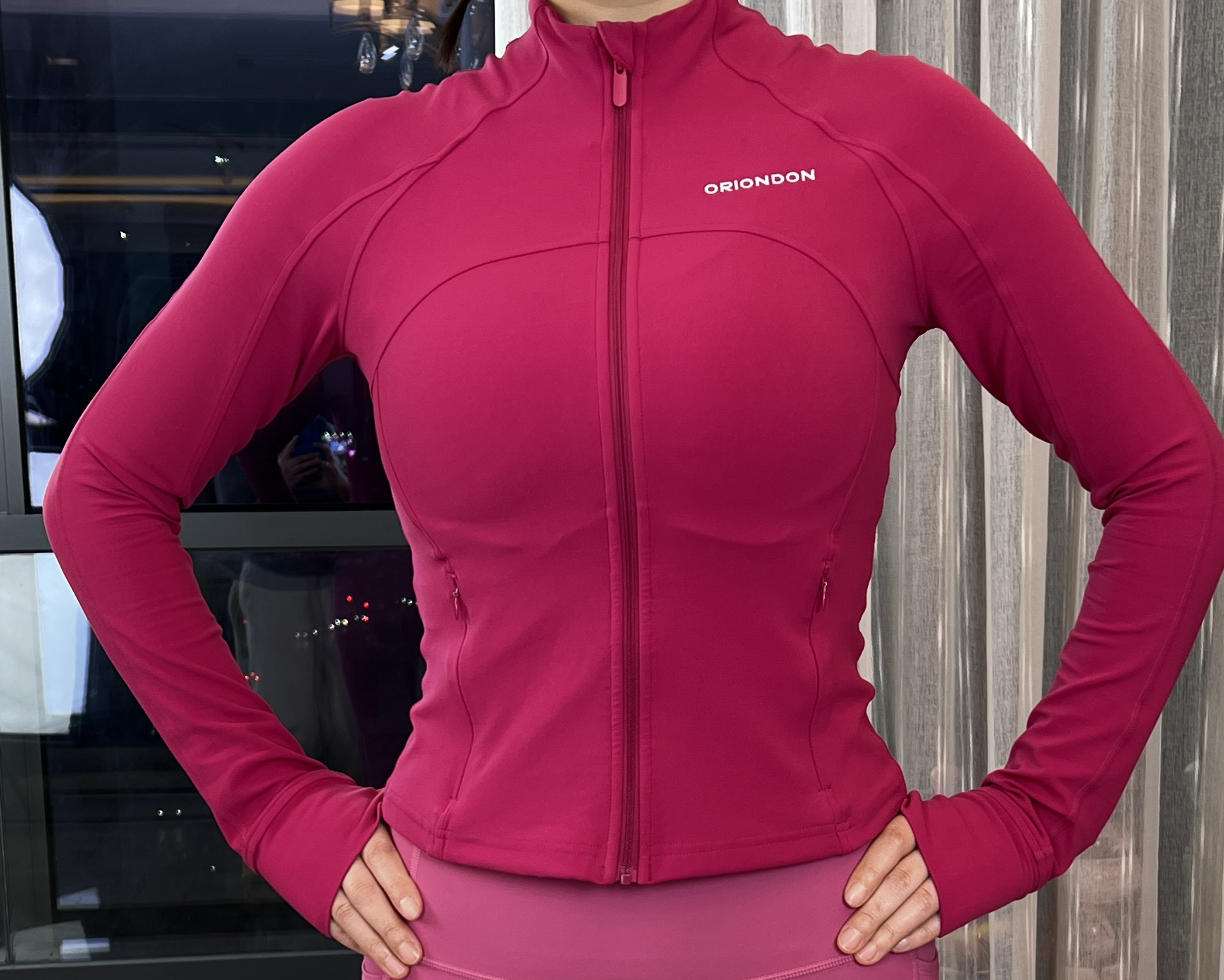 芳姐同款速干运动长袖