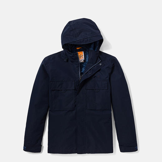 大树 男士2024新款户外休闲防风防水徒步连帽冲锋外套 特惠 Z-11339 商品图1