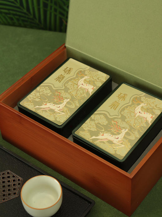 瑞气竹盒（合规版）【2方罐•绿】48元一套 /一件16套 商品图6