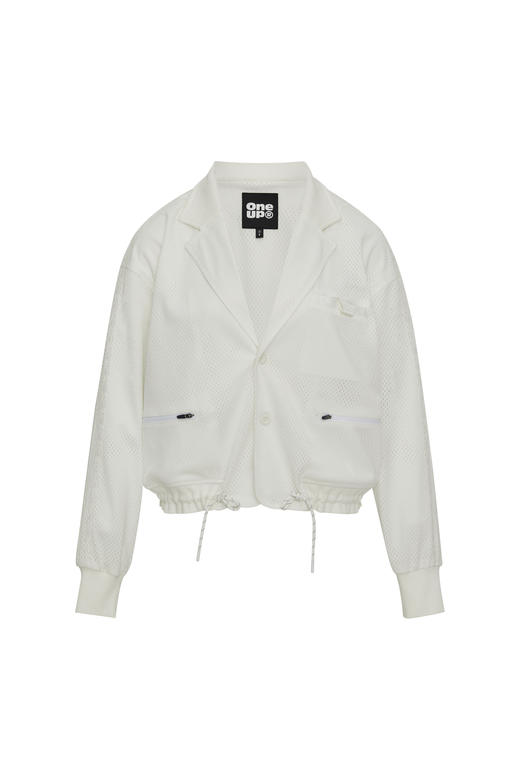 oneup短款运动网眼西装外套 商品图6