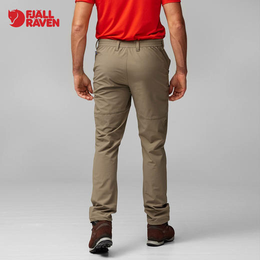 北极狐2024新款户外露营男士耐磨弹力松紧徒步长裤子 12200163 商品图2