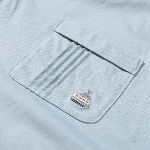 都市丽人都市锋尚好睡好眠春夏睡衣男凉感无尘棉家居服薄款短袖短裤男士无尘棉套装FH40A3 商品图8