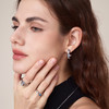 ARSIS流光波光月影耳钉法式轻奢简约百搭精致复古耳饰女 商品缩略图1