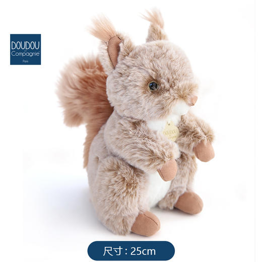 DOUDOU 松鼠-25cmDOUCHO2953玩偶 商品图2