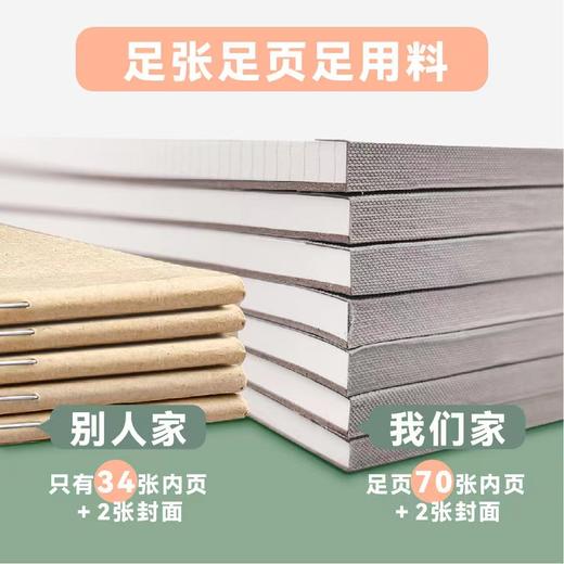 博酷原素系列PP稿纸加厚学生书写田字米字方格作文本计算纸拍纸本 商品图1