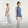 【24年夏新品】【高尔夫系列】moodytiger女童无袖polo衫24年春新款拼接透气上衣41214103 商品缩略图3
