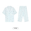 都市丽人生活家居春夏睡衣女软绵绵家居服薄款短袖七分裤女士套装LH41A3 商品缩略图11