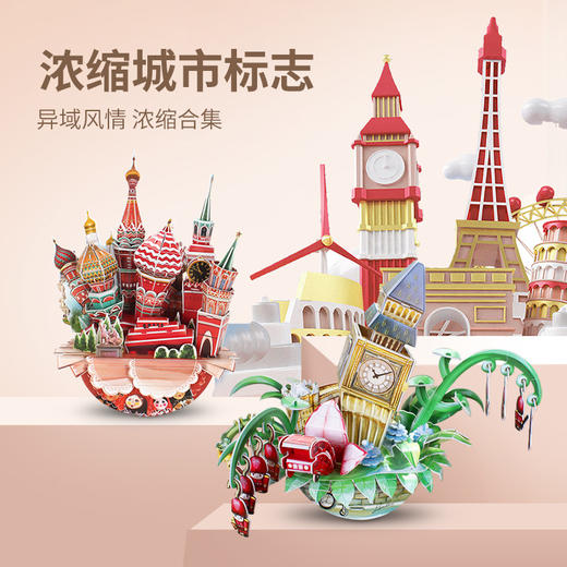 乐立方城市缩影DIY拼接LED建筑模型3D立体玩具 商品图5