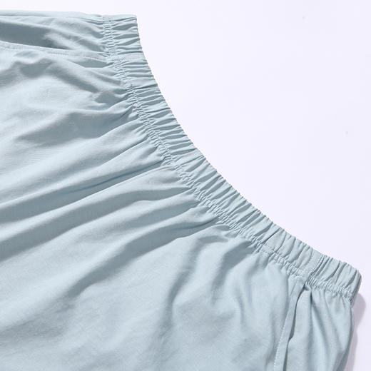 都市丽人都市锋尚好睡好眠春夏睡衣男凉感无尘棉家居服薄款短袖短裤男士无尘棉套装FH40A3 商品图9