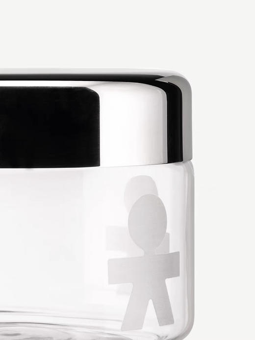 ALESSI/ 圆舞曲密封罐轻奢玻璃密封收纳咖啡豆罐大容量装零食饼干 商品图1