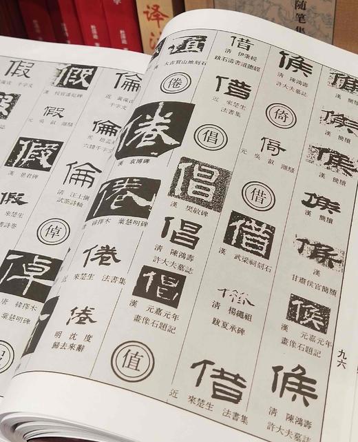 《中国隶书大字典》，精装，16开，范朝庵等编著，上海书画出版社2016年一版11次印刷，1400多页，定价180，售价80元。品相9成。 商品图5