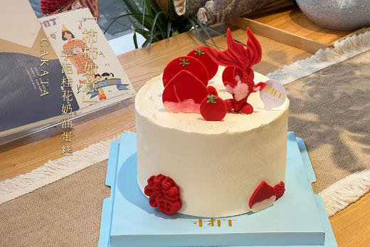 柿柿如意·芋泥桂花奶油蛋糕 丨（可备注少糖） 商品图1
