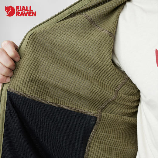 北极狐男士户外运动露营轻便立领快干吸汗舒适抓绒外套夹克 86971 商品图4