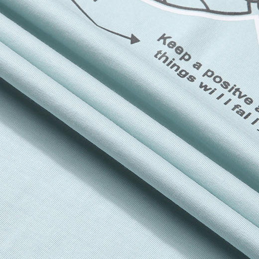 都市丽人都市锋尚舒适外出春夏睡衣男凉感无尘棉家居服薄款短袖短裤男士套装FH42A5 商品图6