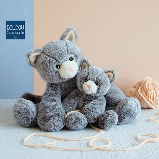 DOUDOU 小猫-25cmDOUCHO3008玩偶 商品图1