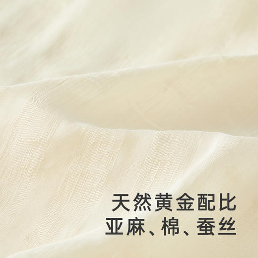 【高定系列】英氏儿童T恤夏季棉麻透气女宝可爱短袖衬衫2024新款 商品图3