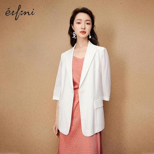 【经典款】【商场同款】伊芙丽秋西装1997110011 商品图0