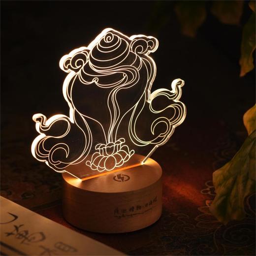 萨迦礼物【白海螺】小夜灯 LED便携可充电小众精致礼物 醍醐原创 商品图1