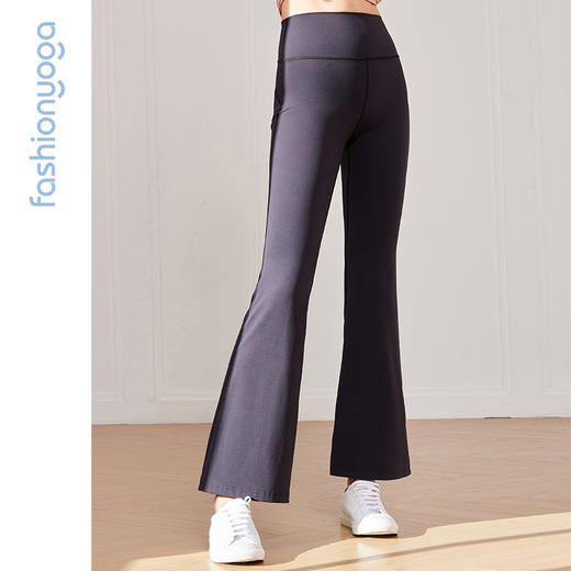 FC14924蜜桃提臀长九分喇叭裤 商品图7